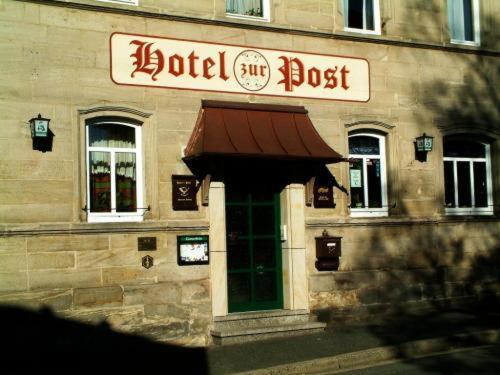 Hotel Post Nordhalben Екстериор снимка